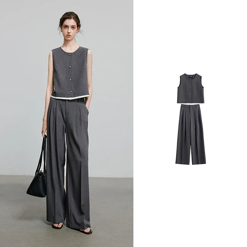 Elegant Two Piece Set - Palm and Thread