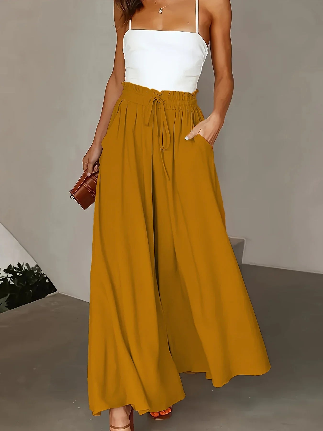 Plus Size Wide Leg Pant - Palm and Thread