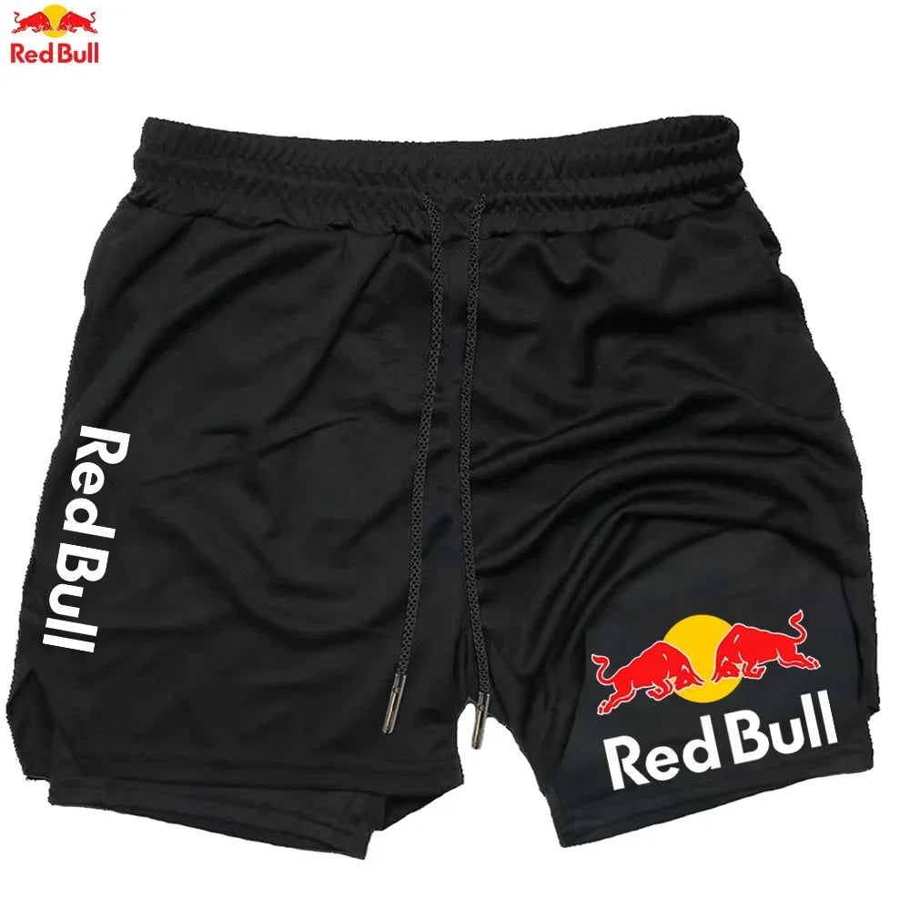 Red Bull Newest Short - Palm and Thread
