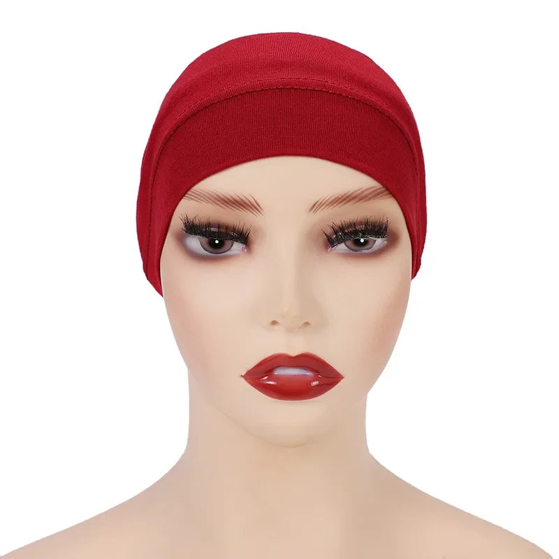 Soft Cotton Under Scarf Cap Turban - Palm and Thread