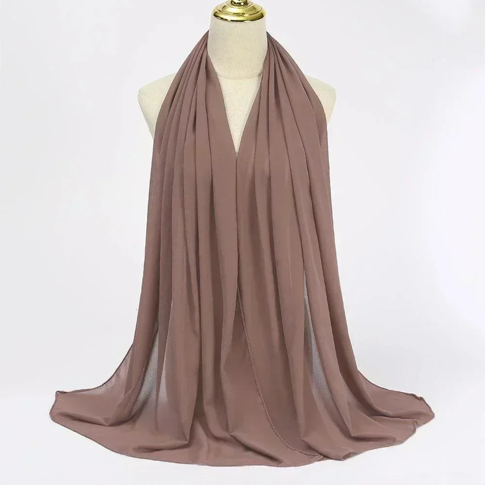 Chiffon Hijab Head Wrap - Palm and Thread