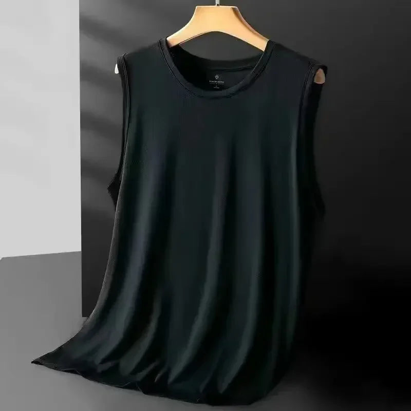 Ice Silk Mesh Sleeveless T-shirt Tank Top - Palm and Thread