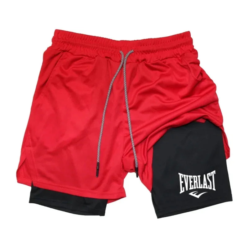 Compression gym printed sports short - Palm and Thread
