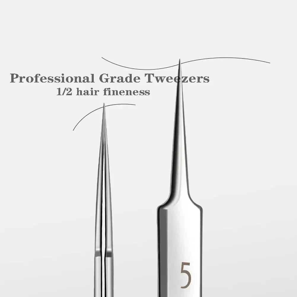 Ultra-fine Cell Pimples Blackhead Clip Tweezer - Palm and Thread