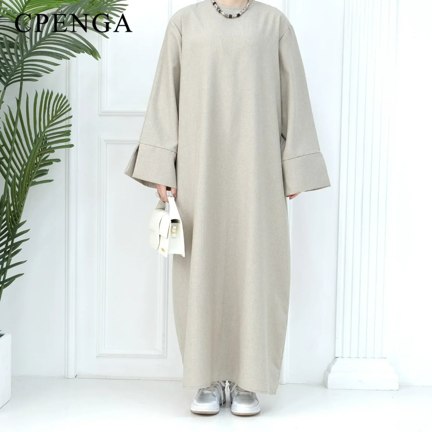 Loose Large Elegant Abaya - Palm and Thread