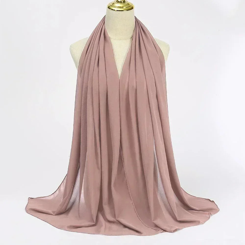 Chiffon Hijab Head Wrap - Palm and Thread