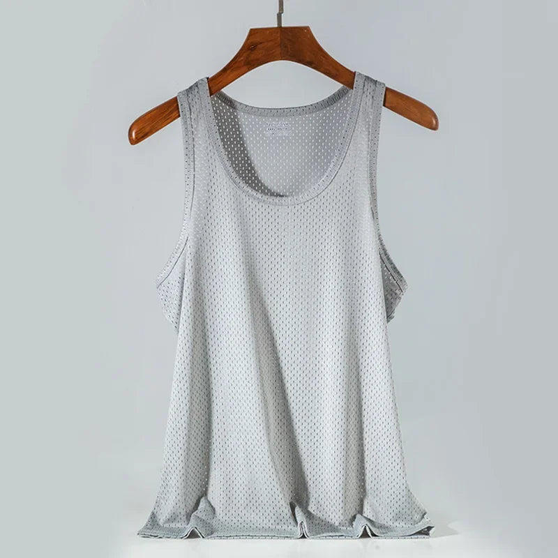 Ice Silk Mesh Tank Top - Palm and Thread