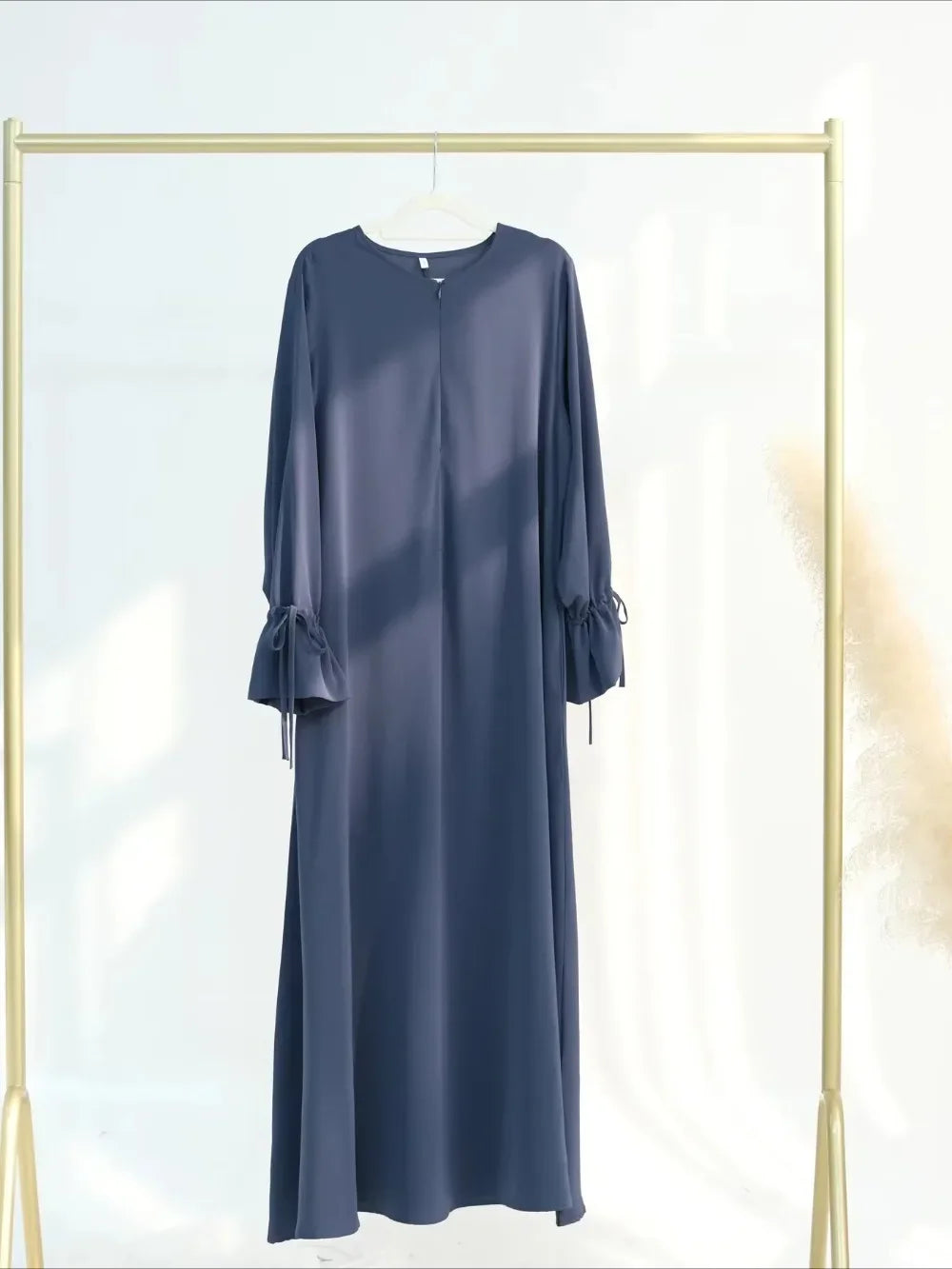 Lace Up Vestidos Largos Abaya - Palm and Thread