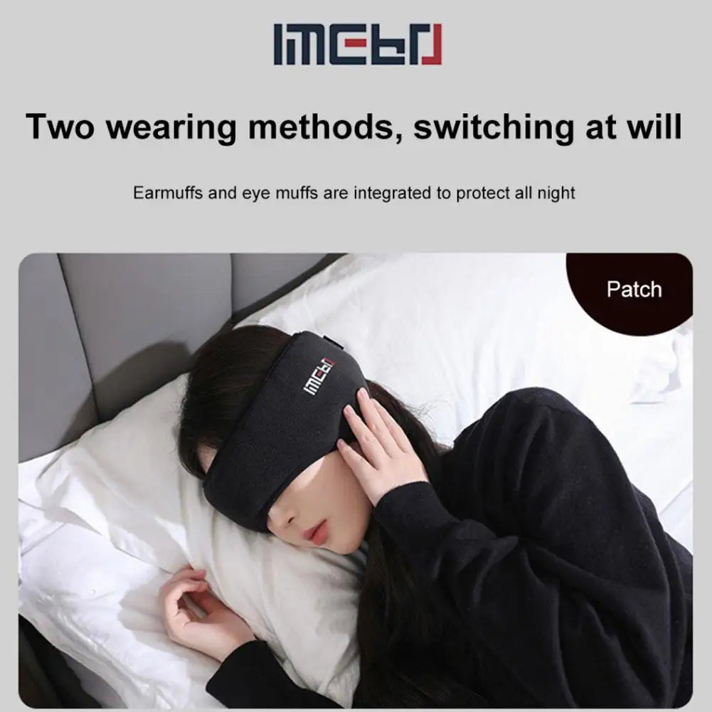 Sleep Mask Plush Eye Cover - Palm and Thread