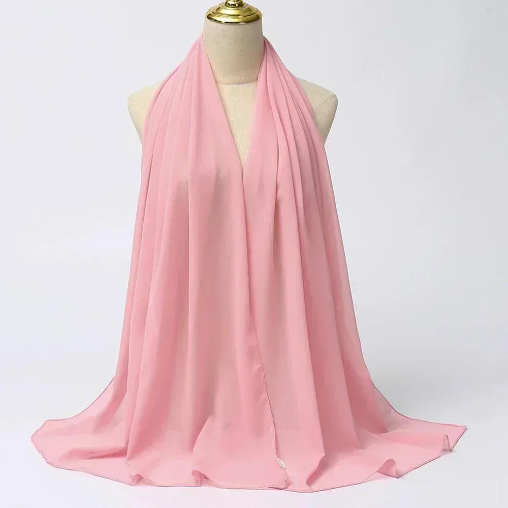 Chiffon Hijab Head Wrap - Palm and Thread