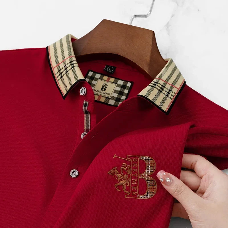 embroidered polo shirt - Palm and Thread