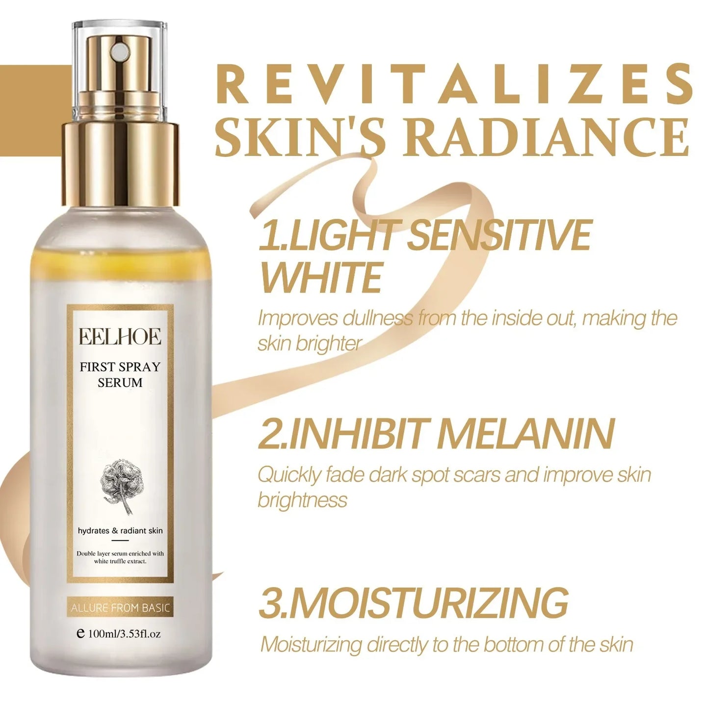 Facial Serum White Truffle Hydrating Spray - Palm and Thread