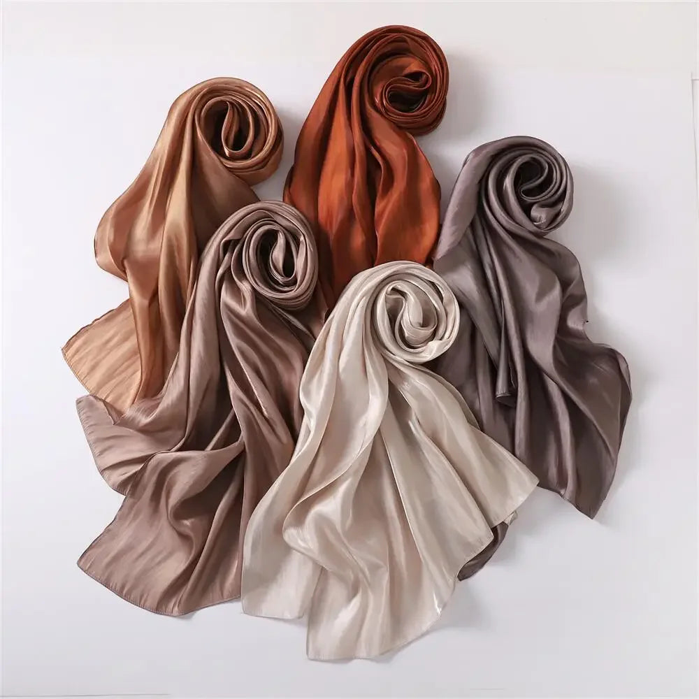 Bonnet Satin Glitter Scarf - Palm and Thread