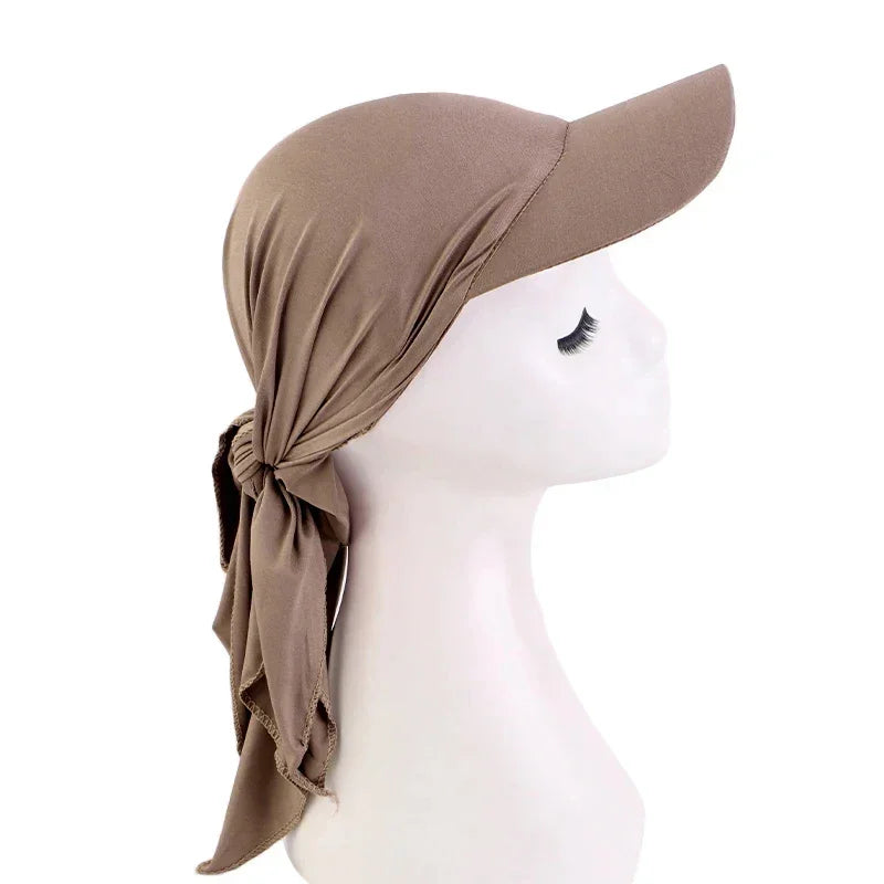 New Instant Hijab Cap Bonnet Voile - Palm and Thread