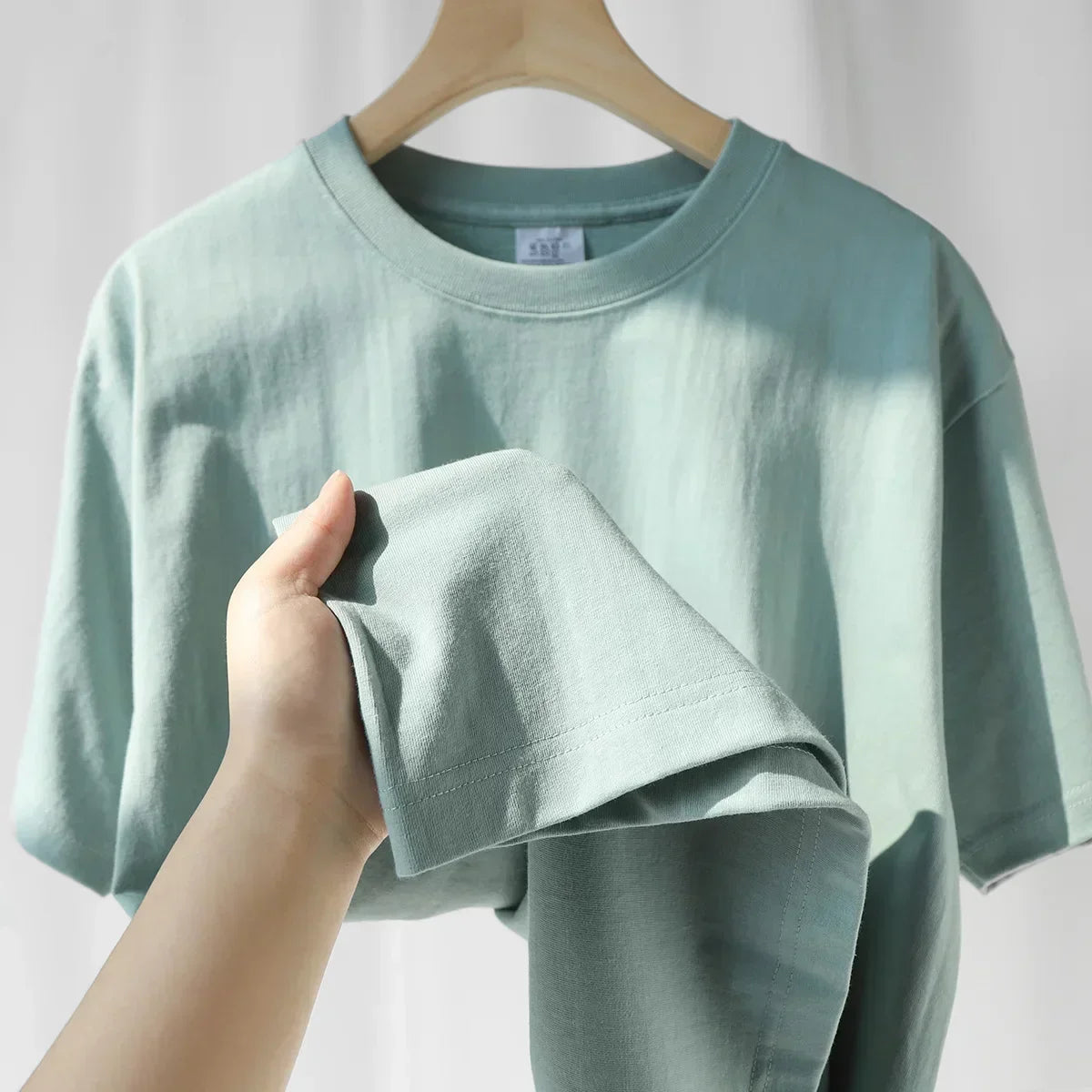Pure Cotton T-shirt Men - Palm and Thread