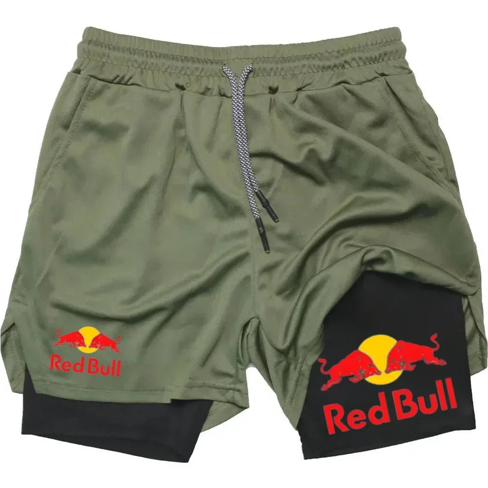 Red Bull Newest Short - Palm and Thread