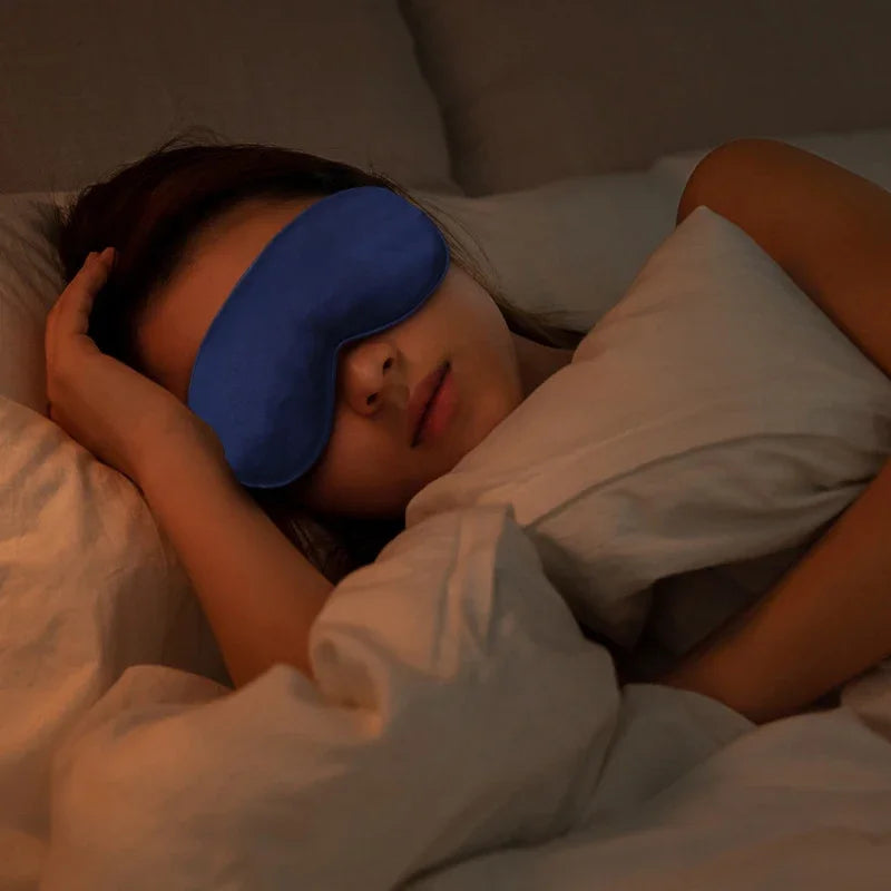 Silk Sleep Eye Mask Padded Shade - Palm and Thread
