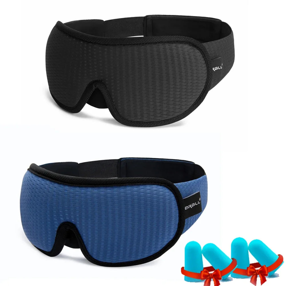 Sleep Mask 3D Block Out Light - Palm and Thread