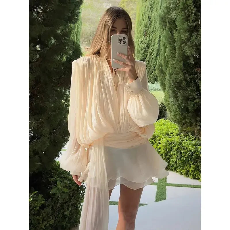 Hollow Out Mesh Maxi Dress - Palm and Thread