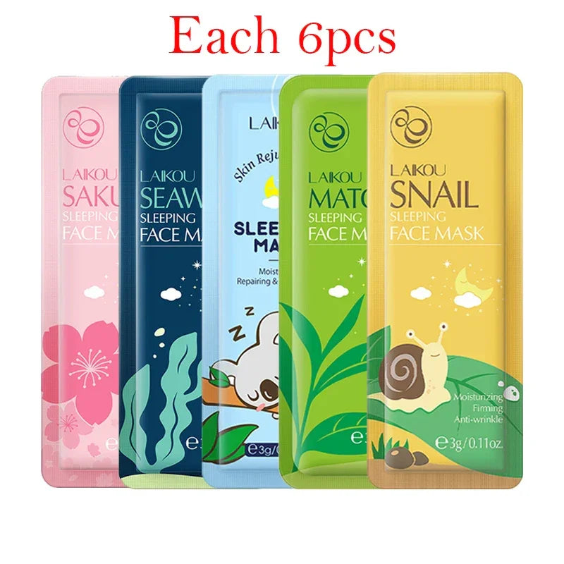 Sleeping Moisturizing Anti-aging Cream Face Mask - Palm and Thread