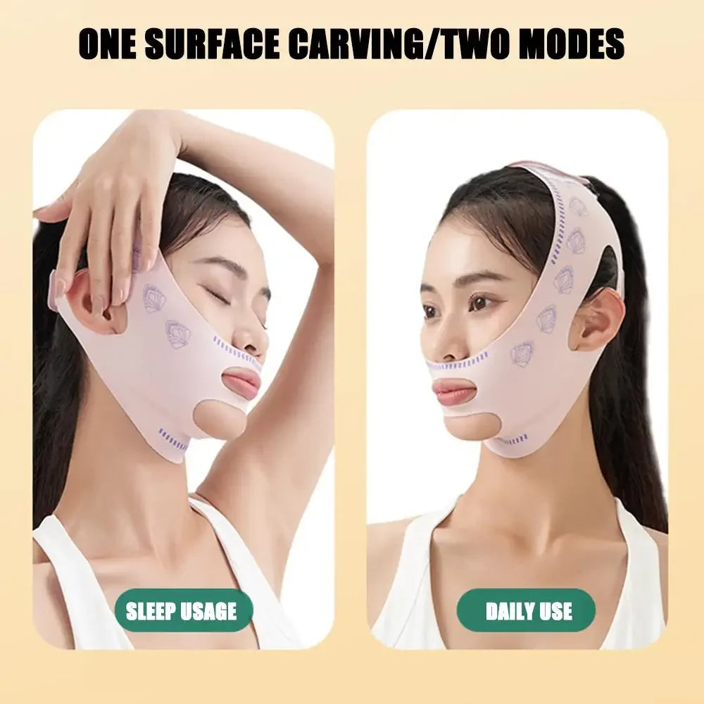 Chin Cheek Slimming Bandage - Palm and Thread