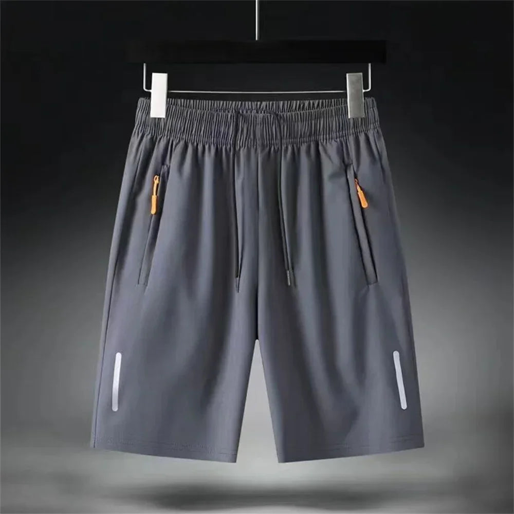 Ultra-thin Ice Silk Beach Casual Short - Palm and Thread
