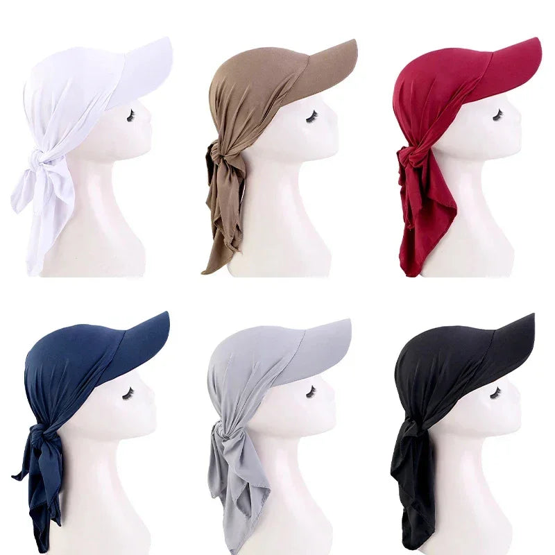New Instant Hijab Cap Bonnet Voile - Palm and Thread