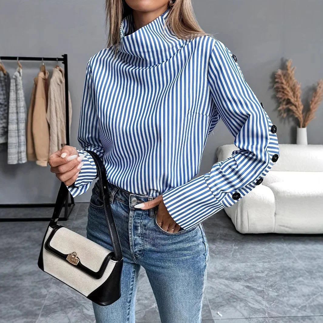 Stripe Long Sleeved Top - Palm and Thread