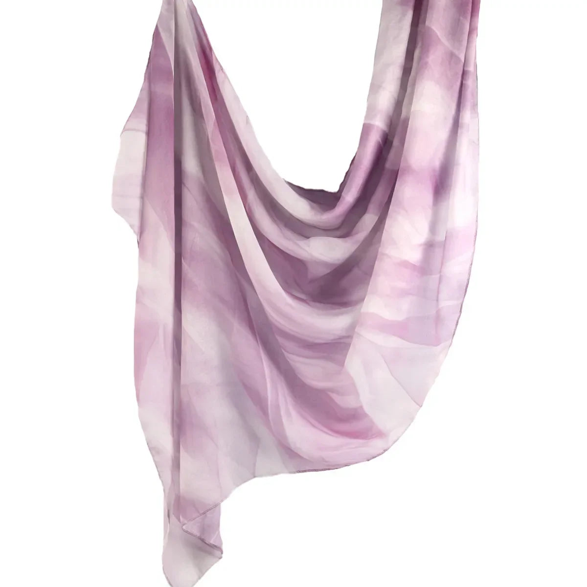 New Watercolor Tie-Dye Cotton Scarf - Palm and Thread