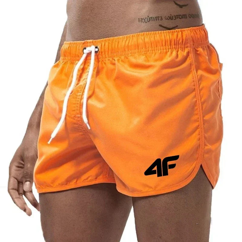 Beach Trunks Summer Swim Gym Pant - Palm and Thread