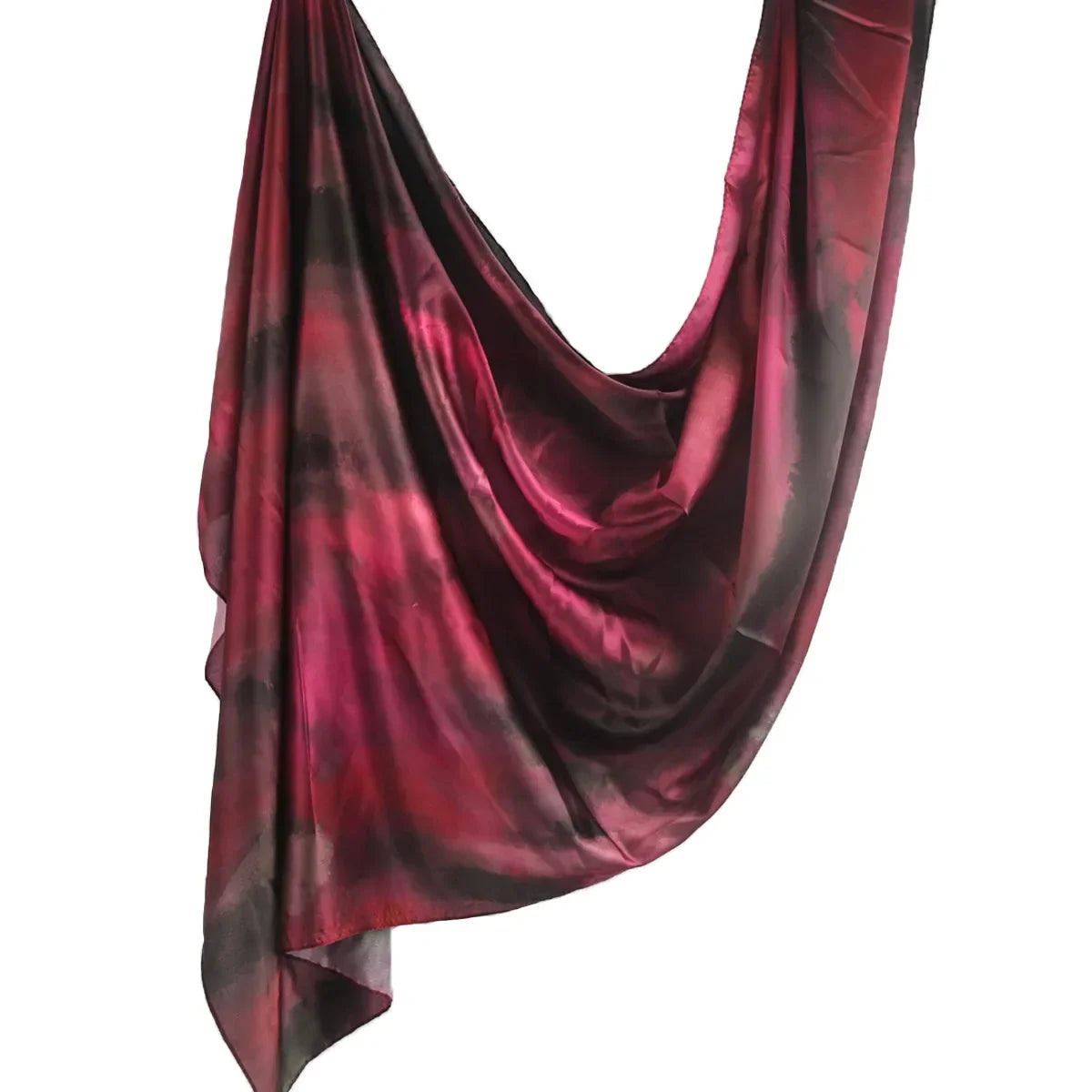 Water Print Shawl Chiffon Silk Hijab - Palm and Thread