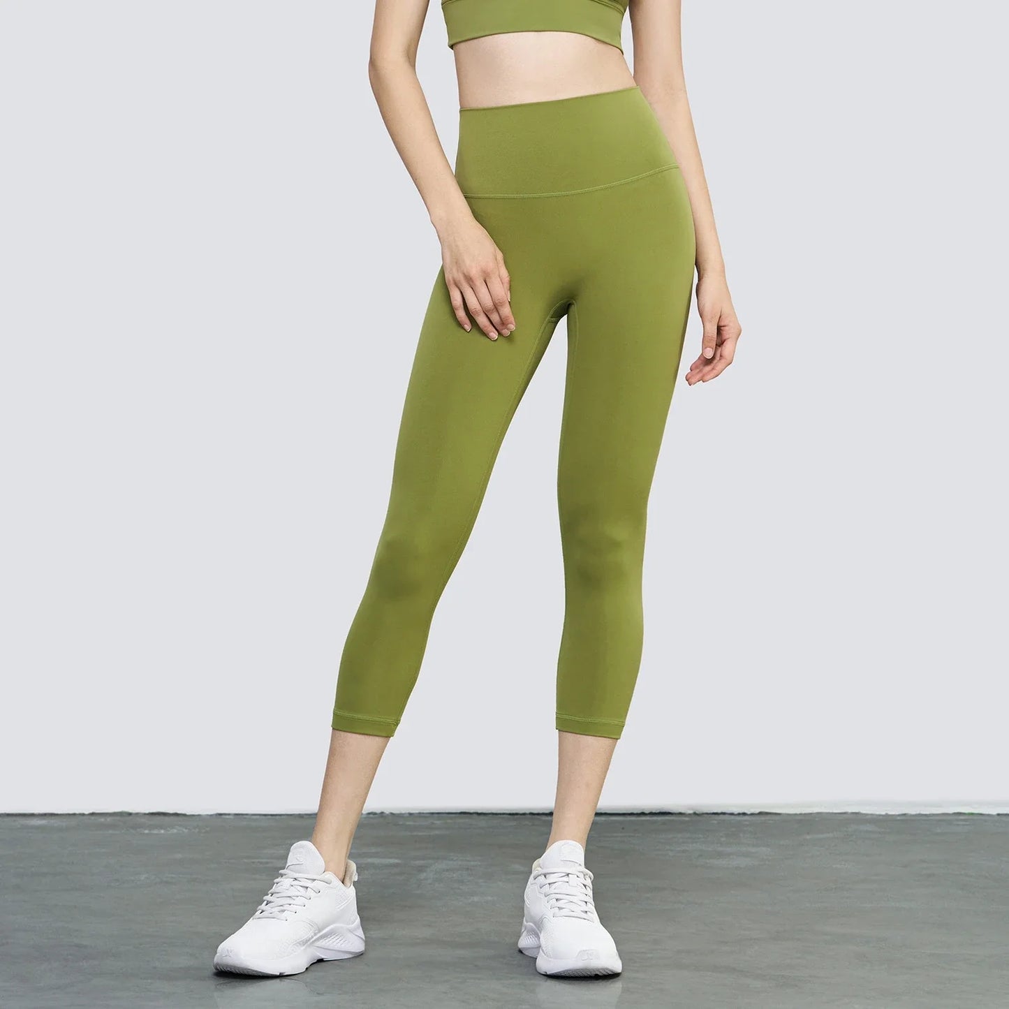 Women's High-Waist Capri Yoga Pants