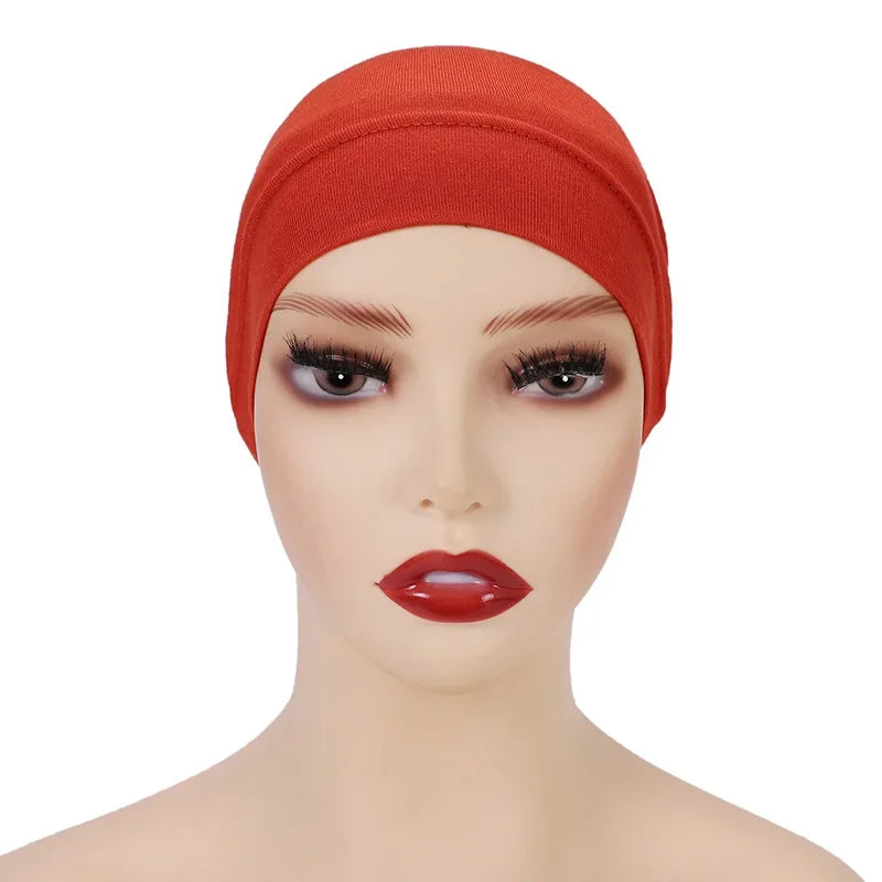 Soft Cotton Under Scarf Cap Turban - Palm and Thread