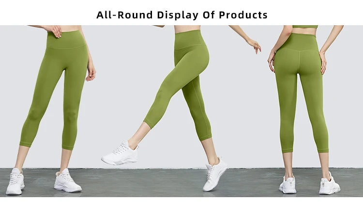 Women's High-Waist Capri Yoga Pants