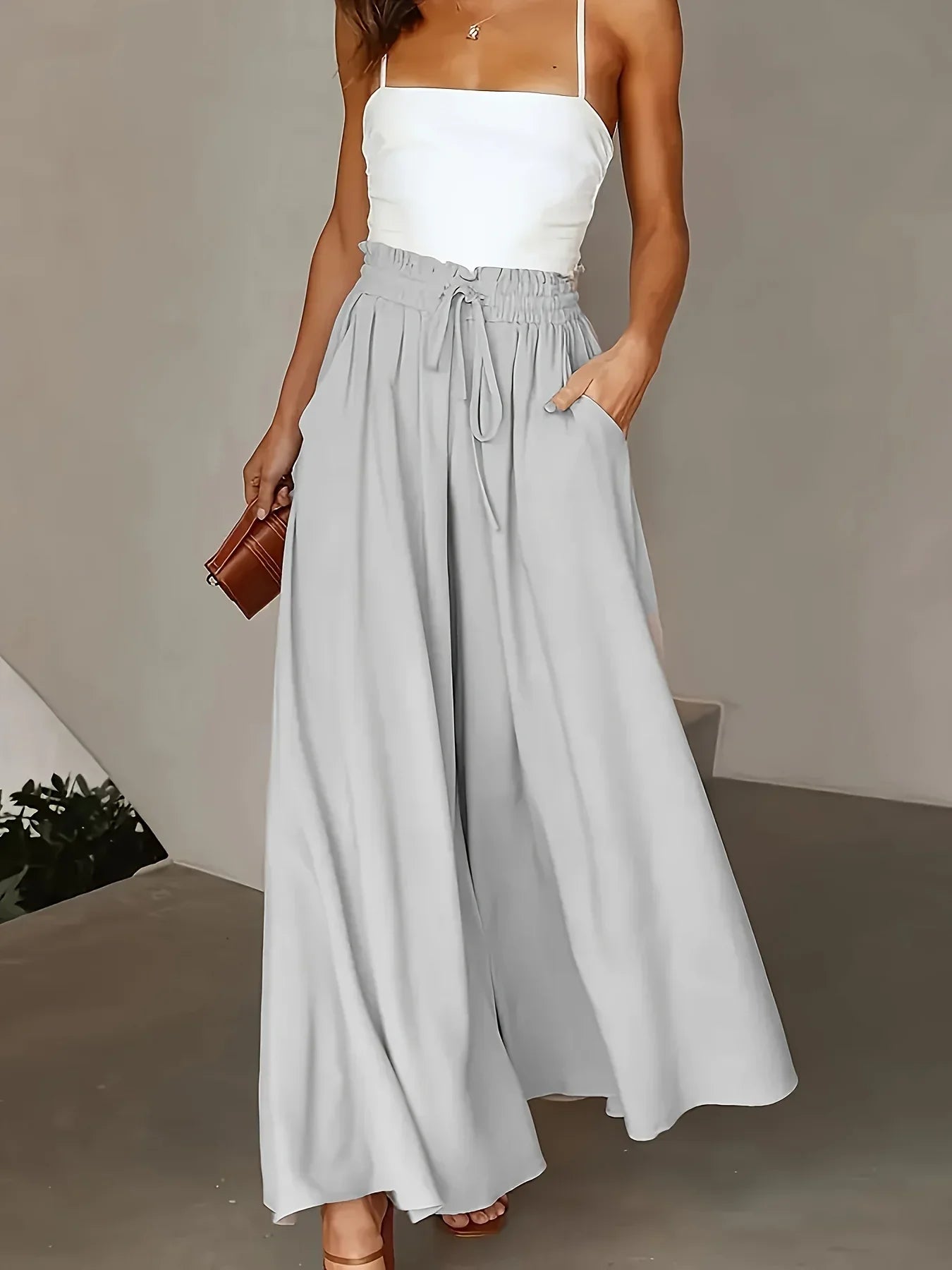Plus Size Wide Leg Pant - Palm and Thread