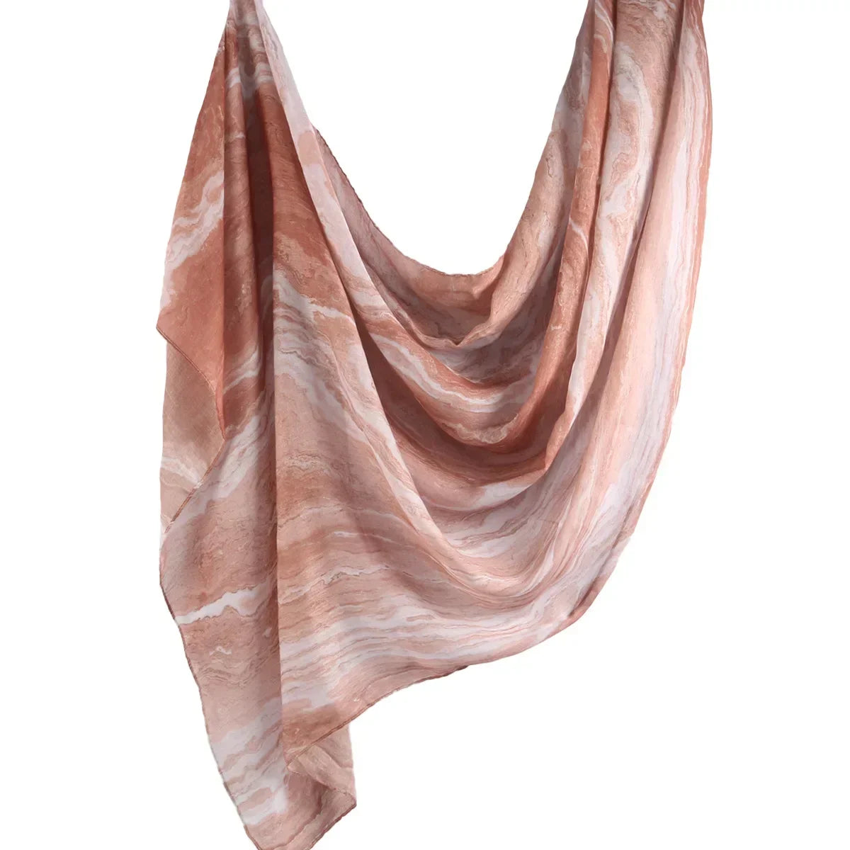 New Watercolor Tie-Dye Cotton Scarf - Palm and Thread