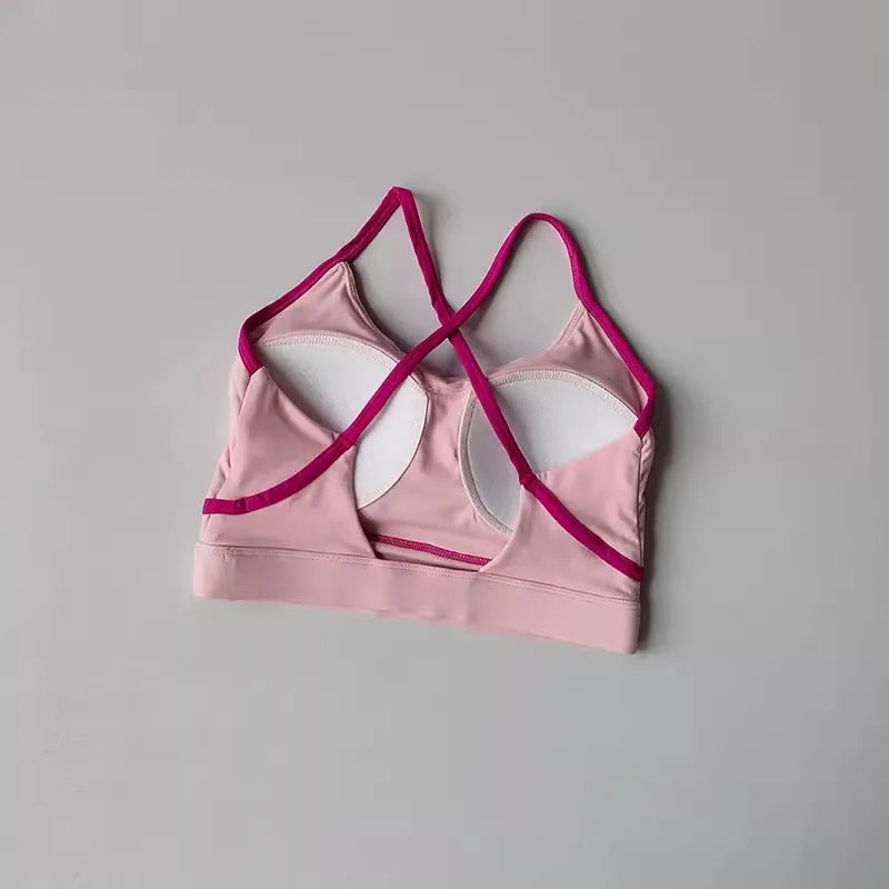 High-Waist Leggings & Sports Gym Bra