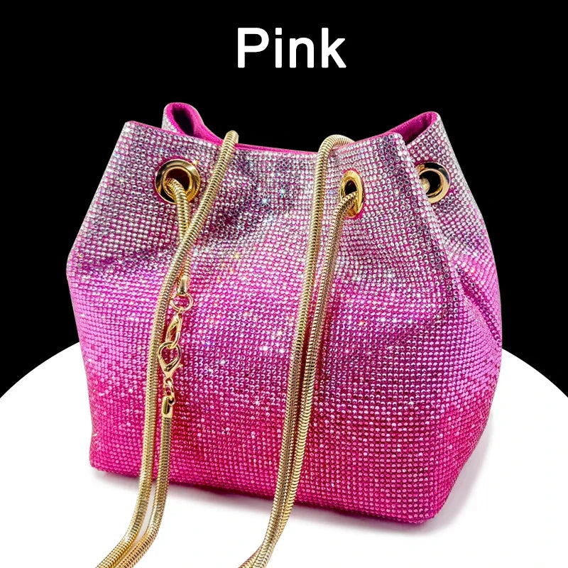 Italian Design Luxury Shiny Handbag - Palm and Thread