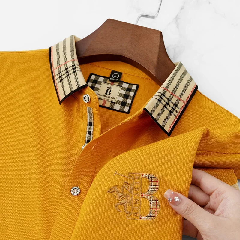 embroidered polo shirt - Palm and Thread