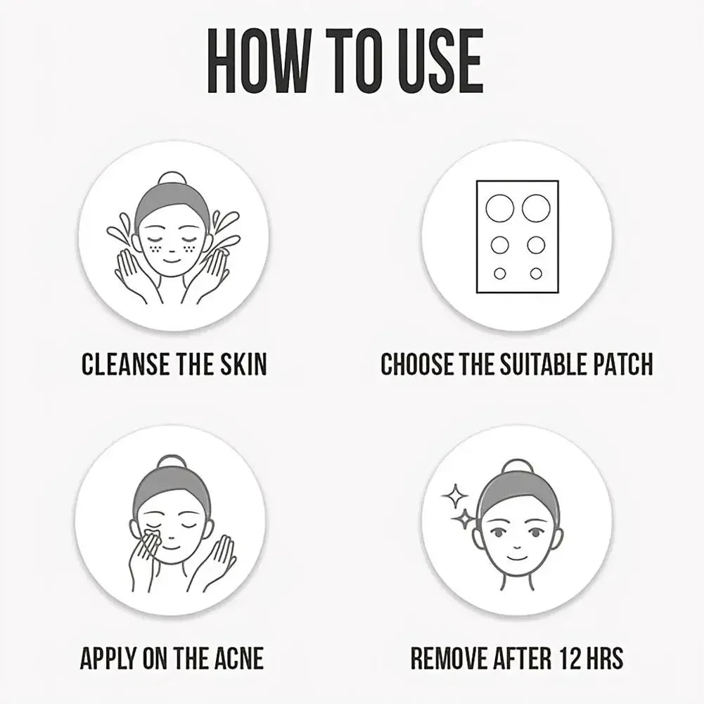 Colorful Star Pimple Patch Acne Removal - Palm and Thread