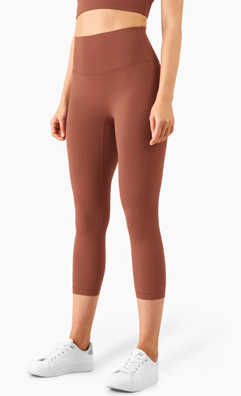 Women's High-Waist Capri Yoga Pants
