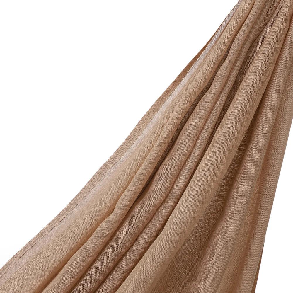 Thin Plain Shawl Soft Viscose Rayon Headscarf - Palm and Thread