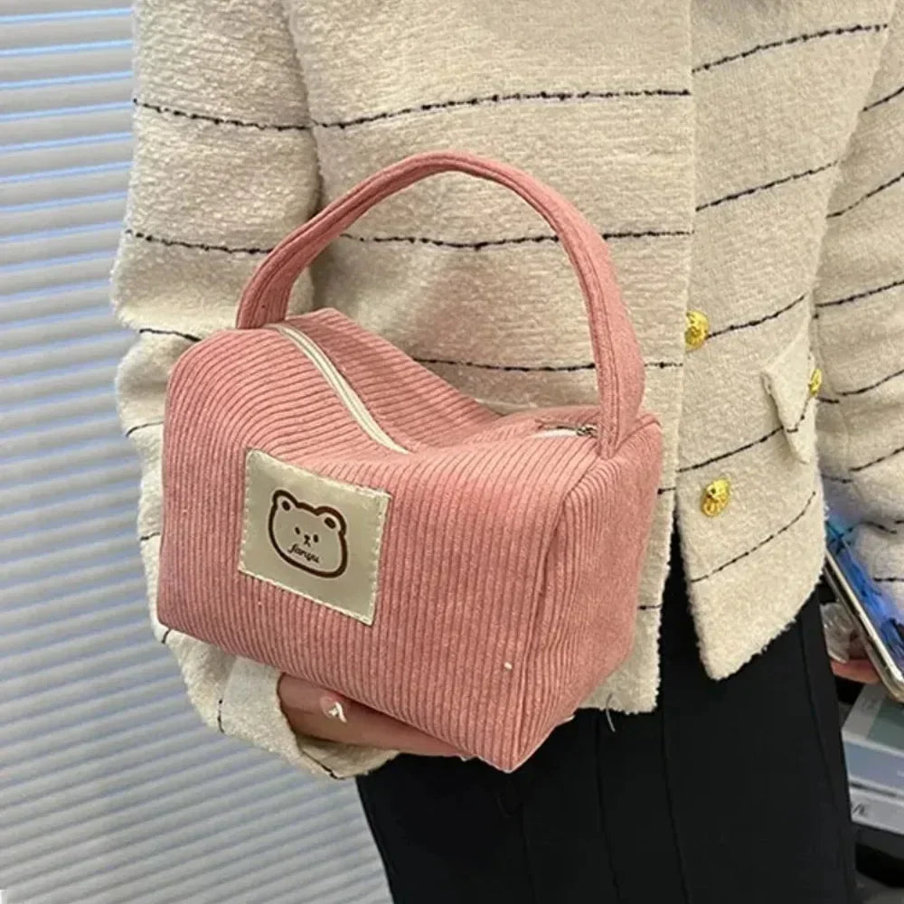 Cosmetic Plush Cute Handbag - Palm and Thread