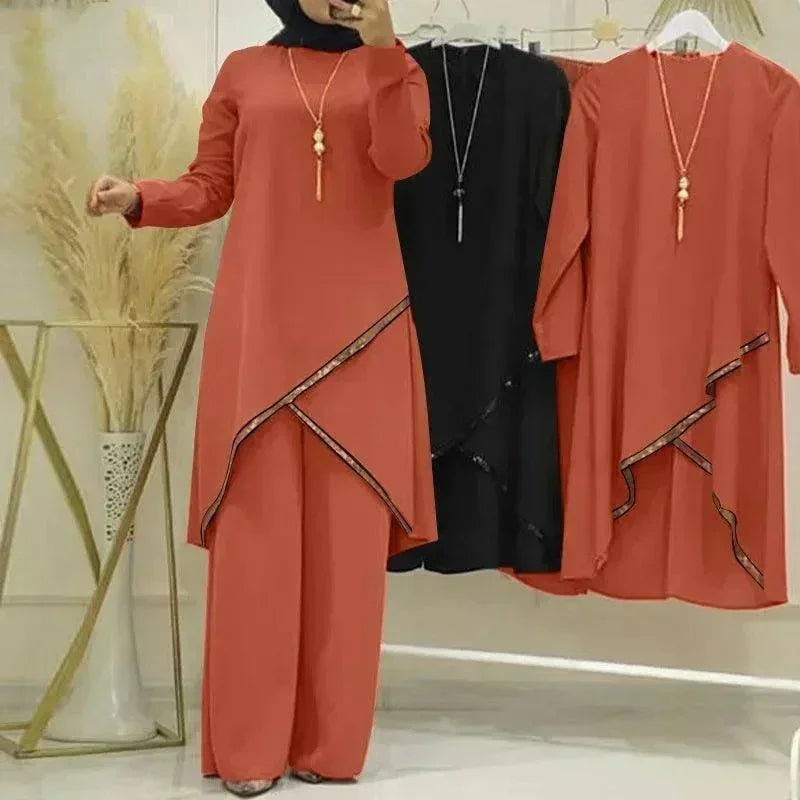 Ensemble Two Pieces Kaftan - Palm and Thread