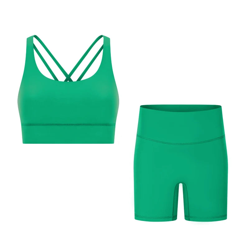 Gym Set – Push-Up Sports Bra