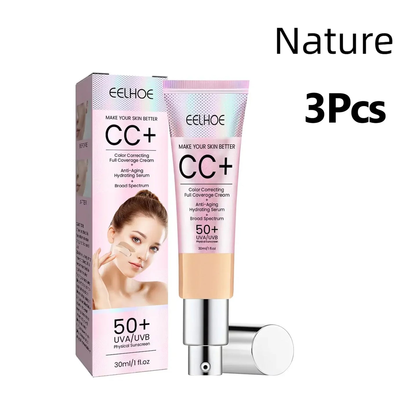 Waterproof Brighten Moisturizing Cream Foundation - Palm and Thread
