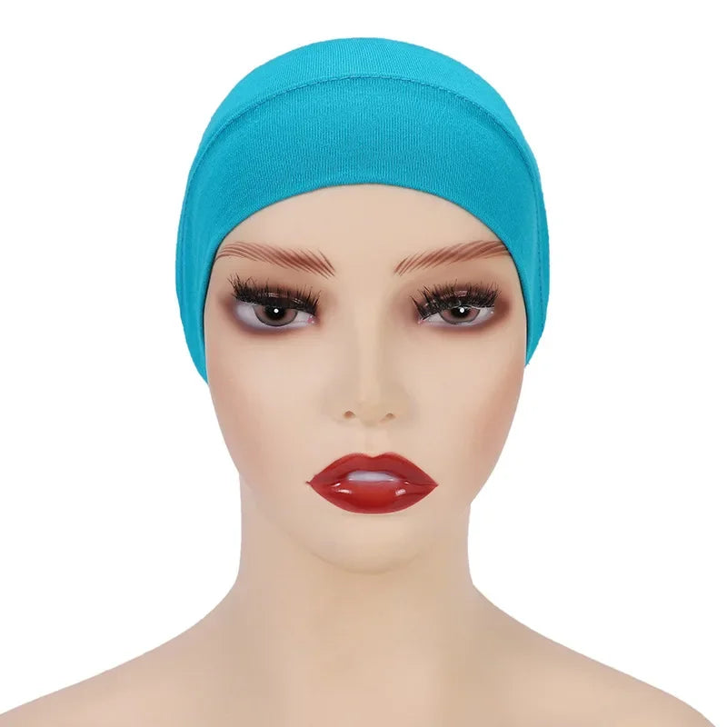 Soft Cotton Under Scarf Cap Turban - Palm and Thread