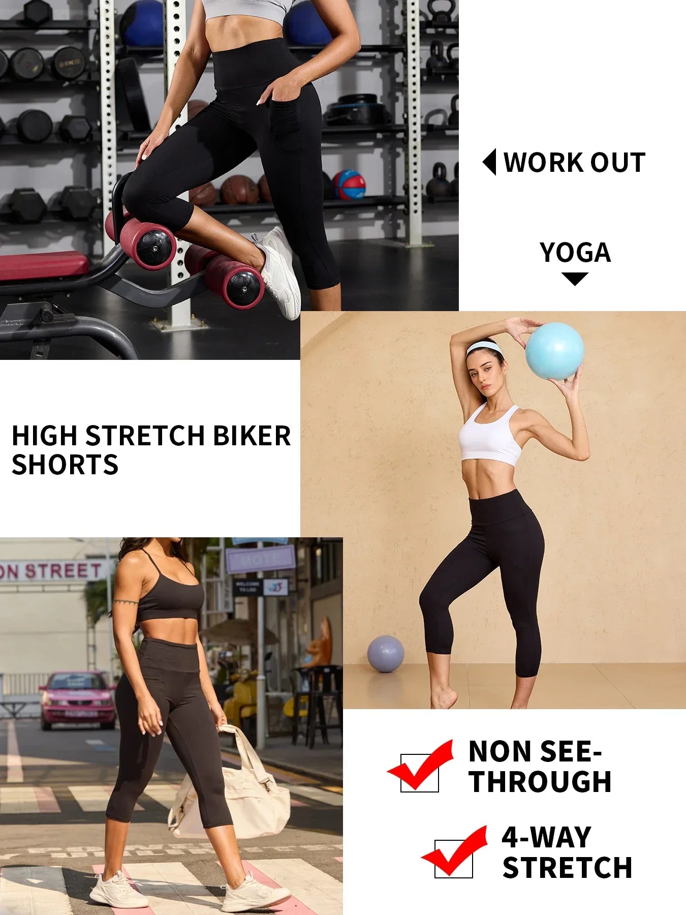 High Waisted capri pant - Palm and Thread