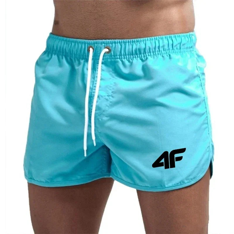 Beach Trunks Summer Swim Gym Pant - Palm and Thread