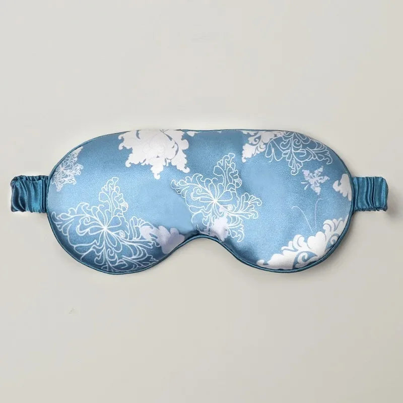 Silk Sleep Eye Mask for Travel - Palm and Thread